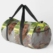 写真退職したのカスタマイズ追加 ダッフルバッグ (右コーナー)