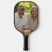 写真退職したのカスタマイズ追加 ピックルボールラケット (裏面)