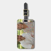 写真退職したのカスタマイズ追加 ラゲッジタグ (正面縦)