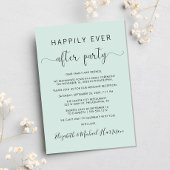 写真造幣局の結婚披露宴の後ずっと幸せに 招待状