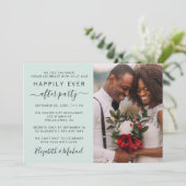 写真造幣局の結婚披露宴の後ずっと幸せに 招待状 (スタンド正面)