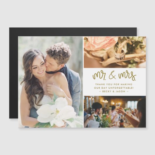 写真金ゴールドさん結婚ありがとう (正面/裏面)