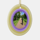 写真金ゴールドと紫セラミックオーナメントの追加 セラミックオーナメント (右)