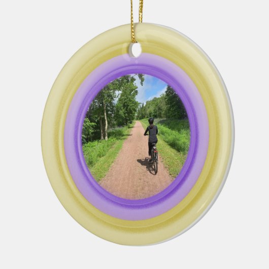 写真金ゴールドと紫セラミックオーナメントの追加 セラミックオーナメント (左)