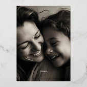 写真金ゴールドハッピーニューイヤー2026 箔シーズンカード (裏面)