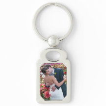 写真長方形型のKeychain