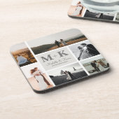 写真集の結婚新婚家族6人の記念品 コースター (左側)