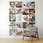 写真集シンプル合19組結婚新夫婦 タペストリー (インサイチュ)