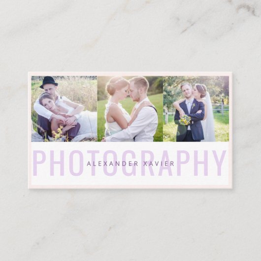 写真集写真名刺 名刺 (正面)