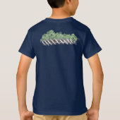 写真離れフレーム Tシャツ (裏面)