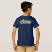 写真離れフレーム Tシャツ (裏面フル)