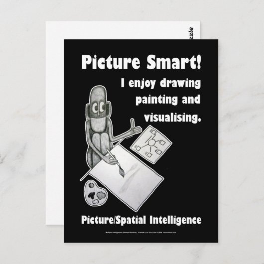 写真頭が切れる- 空白の ポストカード (正面/裏面)