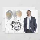 写真風船 父の日のカード シーズンカード (正面)