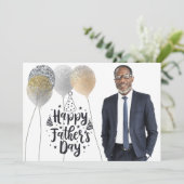 写真風船 父の日のカード シーズンカード (スタンド正面)