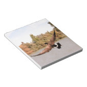 写真飛んでいるを撮る ノートパッド (アングル)