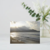 写真018，カウアイ， HI ポストカード (スタンド正面)