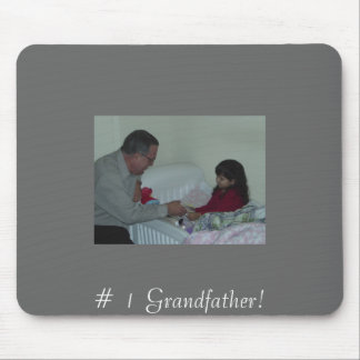 写真089、# 1人の祖父! マウスパッド