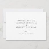 写真1枚または3枚、クリスマモダンスミニマル。 (裏面)