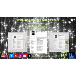 写真10によるカスタマイズ可能な再開テンプレート レターヘッド