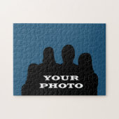 写真10 x 14水平パズルテンプレート ジグソーパズル (横)