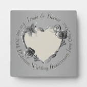 写真10th,11,20,23,25,70th 結婚anniversary フォトプラーク (正面)