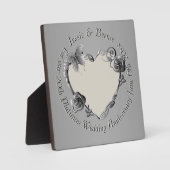 写真10th,11,20,23,25,70th 結婚anniversary フォトプラーク (正面)