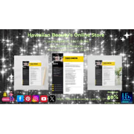 写真14によるカスタマイズ可能な再開テンプレート レターヘッド