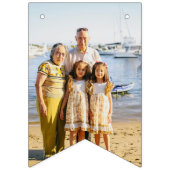 写真16周年記念結婚パーティーバナー バンティングフラッグ (第2の旗)