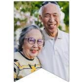 写真16周年記念結婚パーティーバナー バンティングフラッグ (第3の旗)