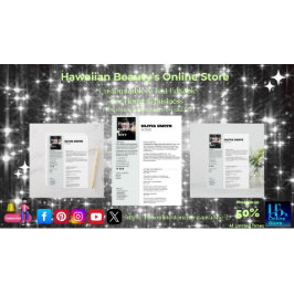 写真17によるカスタマイズ可能な再開テンプレート レターヘッド