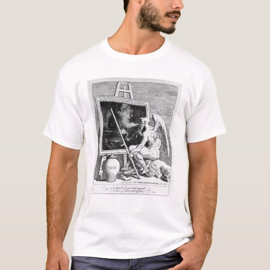 写真1761年を煙らす時間 Tシャツ (正面)
