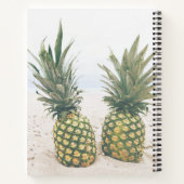 写真2パイナップルのビーチゲストブック ノートブック (裏面)