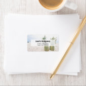 写真2パイナップルのビーチ住所 ラベル (インサイチュ)