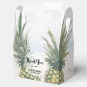 写真2パイナップルのビーチ結婚式 フェイバーボックス (オープン)