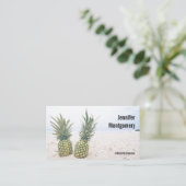 写真2パイナップルのビーチ 名刺 (スタンド正面)