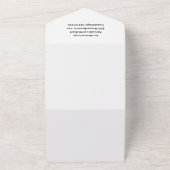 写真2024カレンダーScript Merry Christmas Holida オールインワン招待状 (外側)