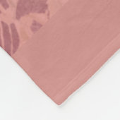 写真23周年記念結婚のCladagh Topaz フリースブランケット (角)