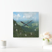 写真26 スクエア壁時計 (ホーム)