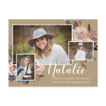 写真3名フローラパーソナライズされた卒業パーティー