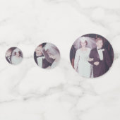 写真3枚第50金ゴールド結婚記念日パーティー コンフェッティ (正面)