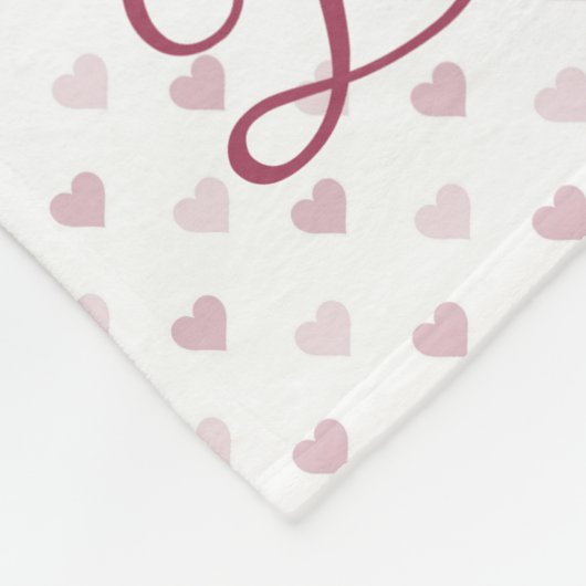 写真3枚 – 家族の生活素晴らしの賛美ハート フリースブランケット (角)