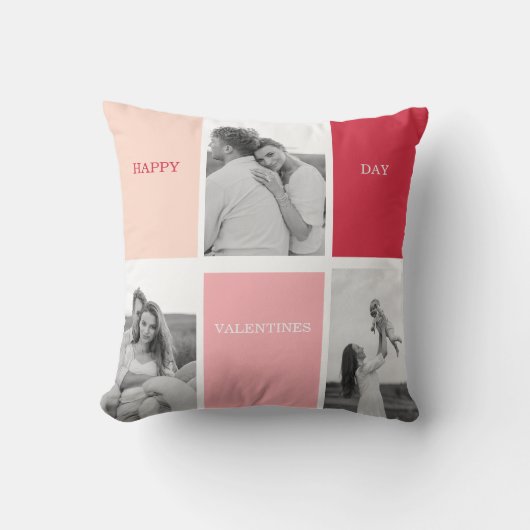 写真3枚 | Happy Valentines Day クッション (正面)