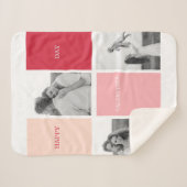 写真3枚 | Happy Valentines Day シェルパブランケット (正面(横))