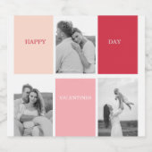 写真3枚 | Happy Valentines Day ビールラベル (シングルラベル)