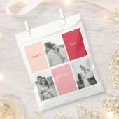 写真3枚 | Happy Valentines Day フェイバーバッグ (クリップ留めされた状態)