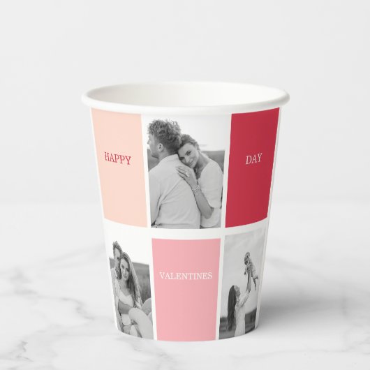 写真3枚 | Happy Valentines Day 紙コップ (裏面)