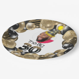 写真30歳の誕生日パーソナライズされた ペーパープレート