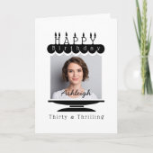 写真30th Birthday Card 招待状 (正面)