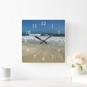 写真32海ビーチ スクエア壁時計 (ホーム)