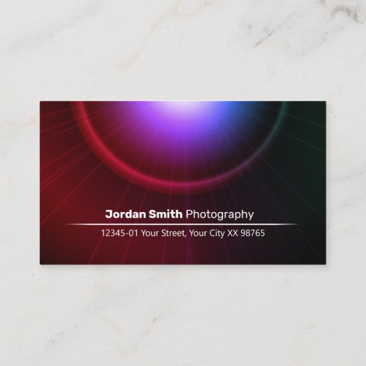 写真3.5インチx 2.0インチ名刺 名刺 (裏面)